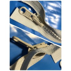 新竹-Cherry拼布教室 YKK 雙面夾克拉鍊 5V定吋塑鋼 雙面外套拉鍊 (20-22-24吋)