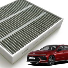 다보니 CU PM0.3 99% 차단 구리 항균 활성탄 자동차 에어컨필터, DHC100, 1개