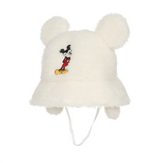 [AK플라자] [디즈니베이비] 미키뽀글이벙거지방한모(79R776809)