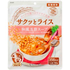 Alpha Foods 湯泡脆飯系列 和風什錦湯 開封即食, 190g, 1個