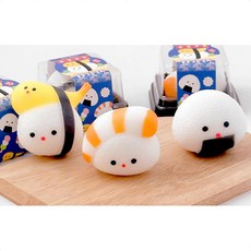 신나는놀이 유아놀이 조카생일선물 초등학생선물 2500 말랑 초밥 모찌 2개 프라모델모형