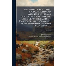 (英文圖書)The Works of Sir J. F. Now First Collected and Arranged by Thomas (Fortescue) Lo... 精裝版, Hutson Street Press, 英文