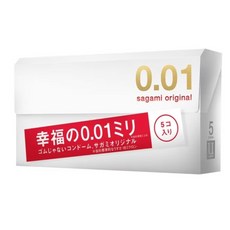 Sagami-相模 Original 0.01 L 頂級超薄衛生套 2入, 1個, 相模001（五入）
