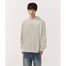 MUSINSA STANDARD 후디드 긴소매 티셔츠 [더스티 크림] 252764