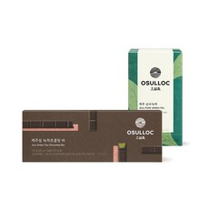 오설록 제주섬녹차초콜릿바 & 제주 순수 녹차 160g 1개