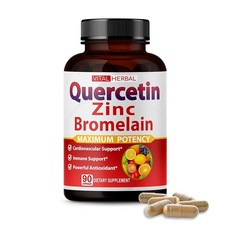 바이탈 허벌 케르세틴 징크 브로멜라인 90정