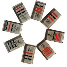 拾光優選好物 八個卦籌策家用易學文化用品易經工具補房屋缺角方位牌乾坤, 1個, 易學文化用品易經工具補房屋缺角方位牌乾坤