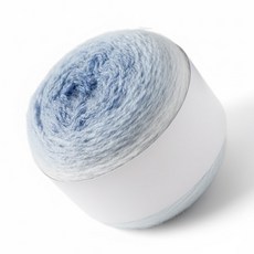 리빙퍼니 보들보들 그라데이션 뜨개실 200g, 1개, 02-그라데이션 블루