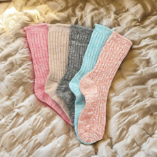 울양말 장목 겨울 중목 보온 양말 임산부 조리원 목긴 골지 여자