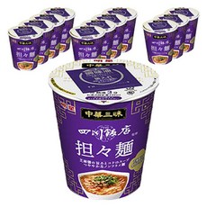 明星食品 中華三昧羹 四川點心 拌麵 69g, 12個