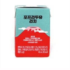 100% 국산 제주콩을 껍질째 그대로 포프리 두유 리치, 145ml, 120개