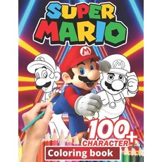 Super mario Coloring Book: +100 Illustrations wonderful Jumbo Super mario Coloring Book For Kids Ag... Paperback, Independently Published, English, 9798577428662