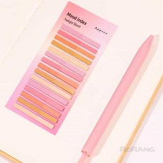 로랑마켓 무드 인덱스 숏 책띠지 밑줄스티커 숏인덱스