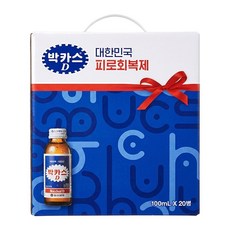 박카스D 기타 건강음료, 100ml, 20개