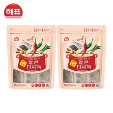 해표 얼큰 다시팩, 150g, 2개