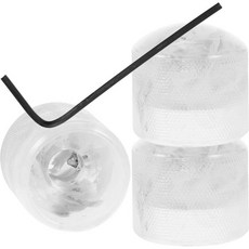 전기 기타 포텐셔미터 컨트롤 노브 4개 세트 (렌치 포함) 플라스틱 회전 노브 볼륨 및 톤 조절용 일렉트릭 기타 베이스 및 기타 악기 호환, 흰색