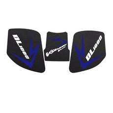 OD 스즈키 호환 브이스트롬1000/DL1000 튜닝 연료탱크 미끄럼방지 탱크데칼 스티커 2017-2021, 블루, 1개