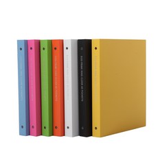 에코프라임 친환경 A4 O링 클리어파일, 20매, 1개, ECO-분홍