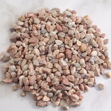화분꾸미기 데코용 소포장 200g 백자갈 오색 삼색 믹스 자갈모음 8종 택1, D.핑크자갈, 1개