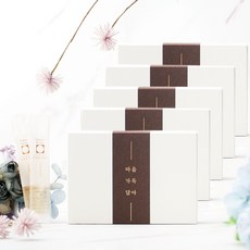 여섯별이야기 꿀스틱 답례품 무료증정 감사스티커와 PP쇼핑백, 5세트, 1개