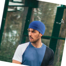 비니모자 메쉬 스컬캡 스포츠비니 라이딩 캡 비니 두건, 메쉬스포츠비니 블루