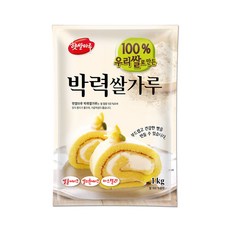 박력쌀가루 (국산쌀 100%), 1kg, 4개
