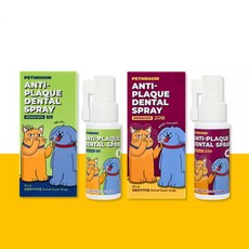 페스룸 안티 프라그 덴탈 스프레이 멜론향 고구마향 강아지 고양이 입냄새 치석제거스프레이