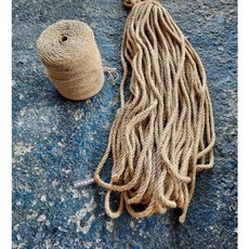 長紀麻繩 10米厘粗 堅韌耐用 1.8公斤 50米長 DIY手工藝適用, 1個