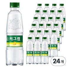 씨그램 레몬, 24개, 350ml