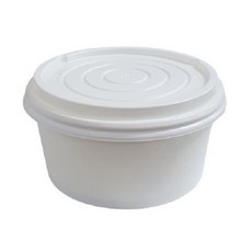 Draw Life 紙容器 520ml 125 x 65mm + 蓋子套組, 1套, 100個