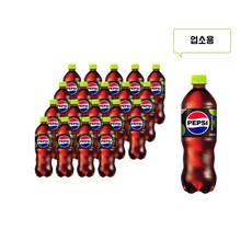 펩시 콜라 제로 슈가 라임향 업소용, 500ml, 20개