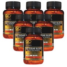 고헬씨(Go Healthy) 고헬씨 슈가블록 60 베지캡슐 X 6개, 60정, 1세트