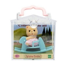 실바니안 5199 아기 곰 흔들목마, 단품, 1개