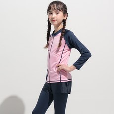 티막 여아동 래쉬가드 세트 2PC GKF0651