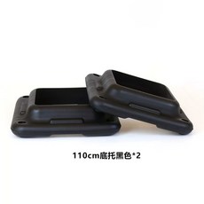 에어로빅 빨강 지지대X 110cm 훈련 스텝 박스 오르기 운동기구, T. 하부 트레이 블랙 2개 110CM 길이 발판용