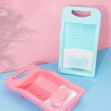 반자동 빨래판 유아, 1빨래판-핑크