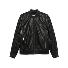 칼 라거펠트 가죽 재킷