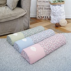 휴잠 로라 반달 라텍스베개 경추 목이편한, 그린, 1개