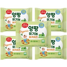 서울우유 앙팡 유기농 아기치즈 2단계 360g x 5개 [아이스박스+아이스팩 무료], 1.8kg, 1세트