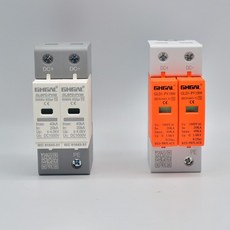 SPD DC 1000V 20KA~40KA 주택 서지 보호기 보호 저전압 피뢰기 장치, 02 1000V  orange