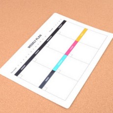 주간 일정보드 가정용화이트보드 플래너 게시판 메모판 SG-1DM08-17159, 본상품선택