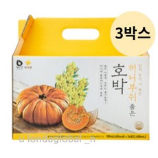 이너셋 호박즙 산모 과채 주스 100ml 24포 3박스, 3개
