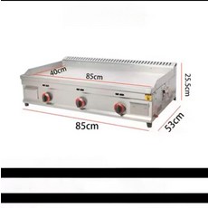 업소용 토스트 기계 조식 뷔페 토스터기 베이글 식빵, 냄비면 85 x 40 그릴 10mm 철판, 기본 색상