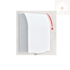 굿데이 콘센트 커버 화장실, 화이트