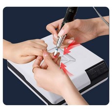 네일아트 소형 집진기 목공 공방 주얼리 탁상 먼지 흡입기 흡진기 분진 가루 흡입 탁상형, 핑크, 1개