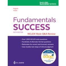 (영문도서) Fundamentals Success: Nclex(r)-Style Q&A Review Paperback, F. A. Davis Company, English, 9781719646840