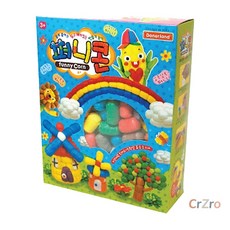 도너랜드 퍼니콘 200알 플레이콘 옥수수콘 창의 블럭 교구 핑거페인팅 1개입