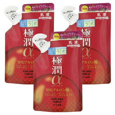 하다라보 고쿠준 알파 로션 리필용, 3개, 140ml