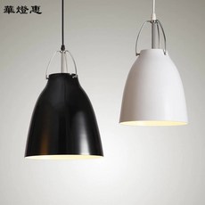 華燈惠 北歐簡約現代風格吊燈, 小號直徑22CM,白色, 白色