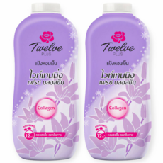 Twelve Plus Cooling Perfumed Body Powder 1+1 Purple Edition( Pang-Yen) 트웰브플러스 쿨링퍼퓸 바디파우더 1+1 퍼플에디션, 2개, 270g